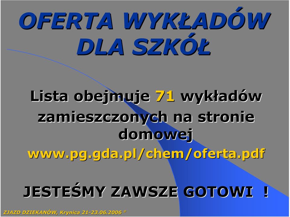 na stronie domowej www.pg pg.gda.