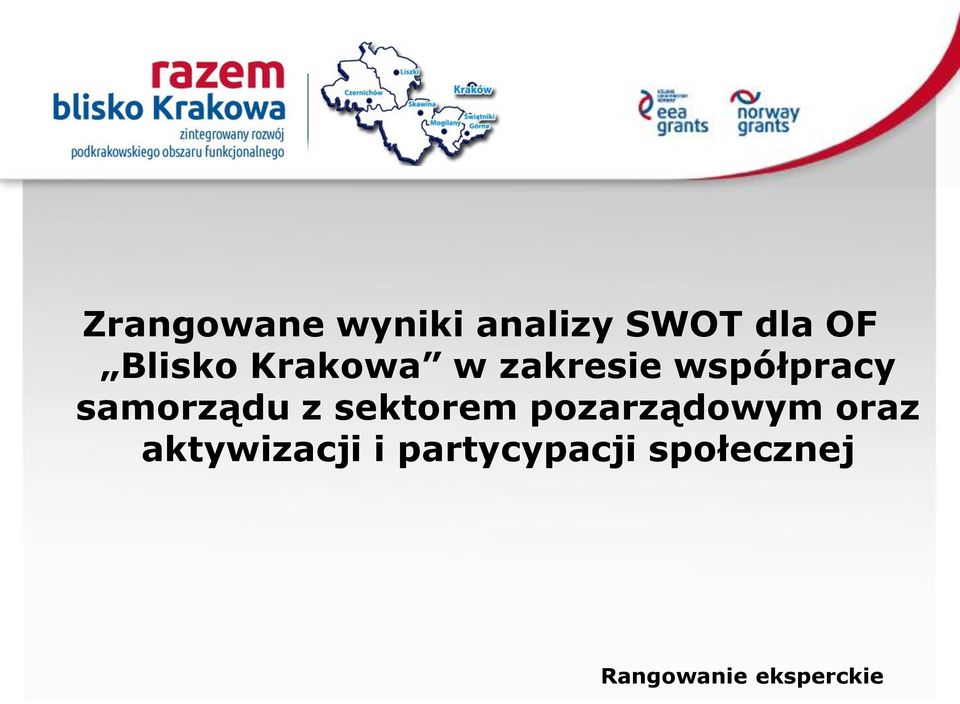 samorządu z sektorem pozarządowym oraz