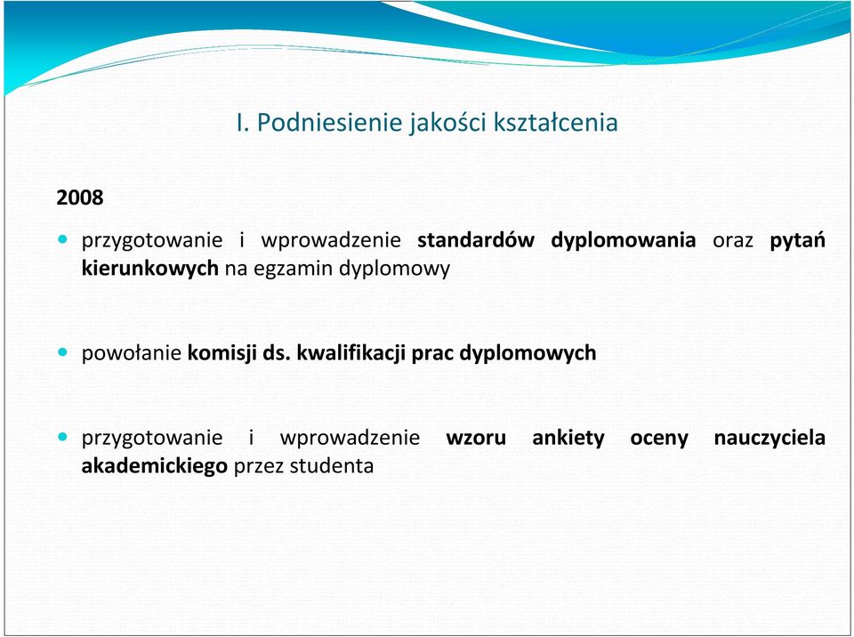 powołanie komisji ds.