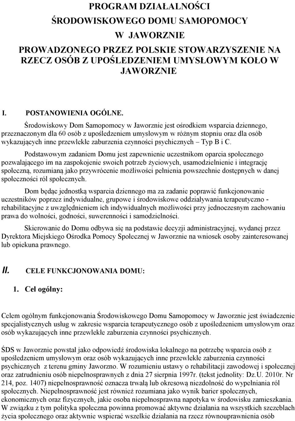 czynności psychicznych Typ B i C.