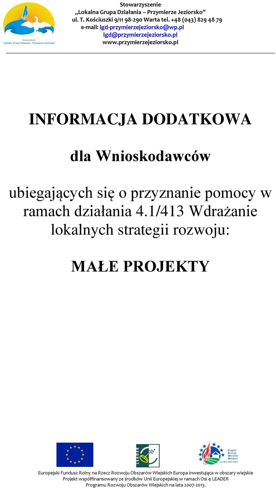 ramach działania 4.