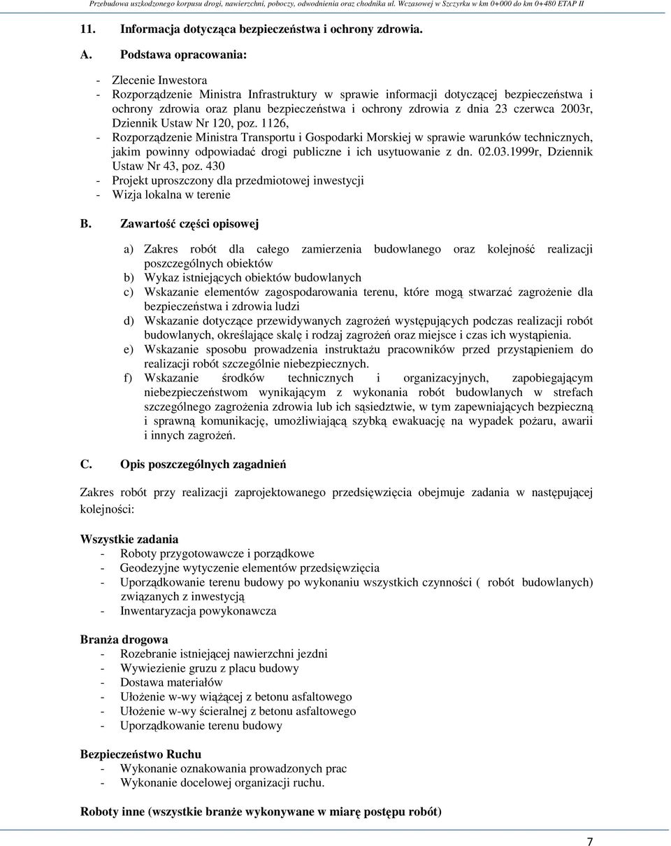 23 czerwca 2003r, Dziennik Ustaw Nr 120, poz.