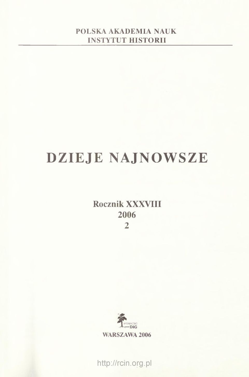 HISTORII DZIEJE
