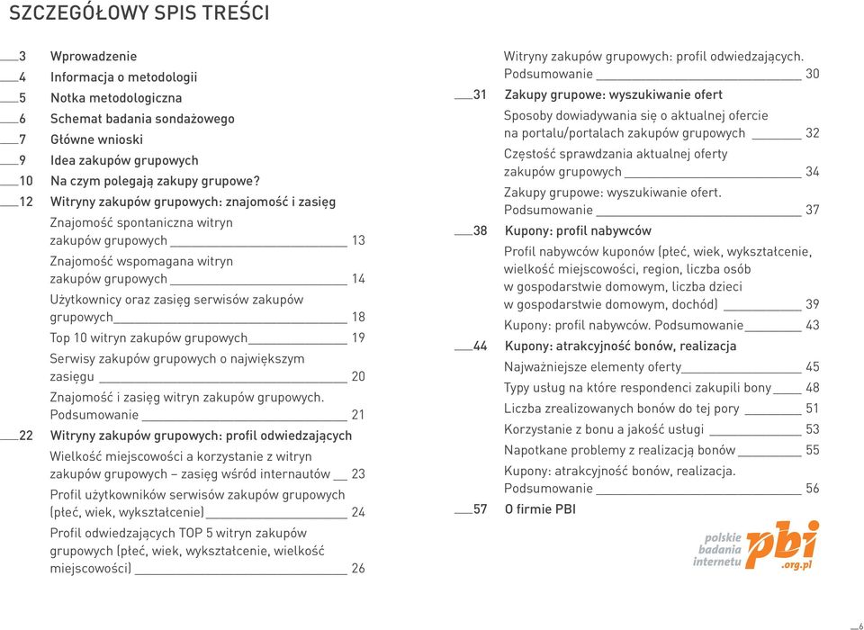 18 Top 10 witryn zakupów grupowych 19 Serwisy zakupów grupowych o największym zasięgu 20 Znajomość i zasięg witryn zakupów grupowych.