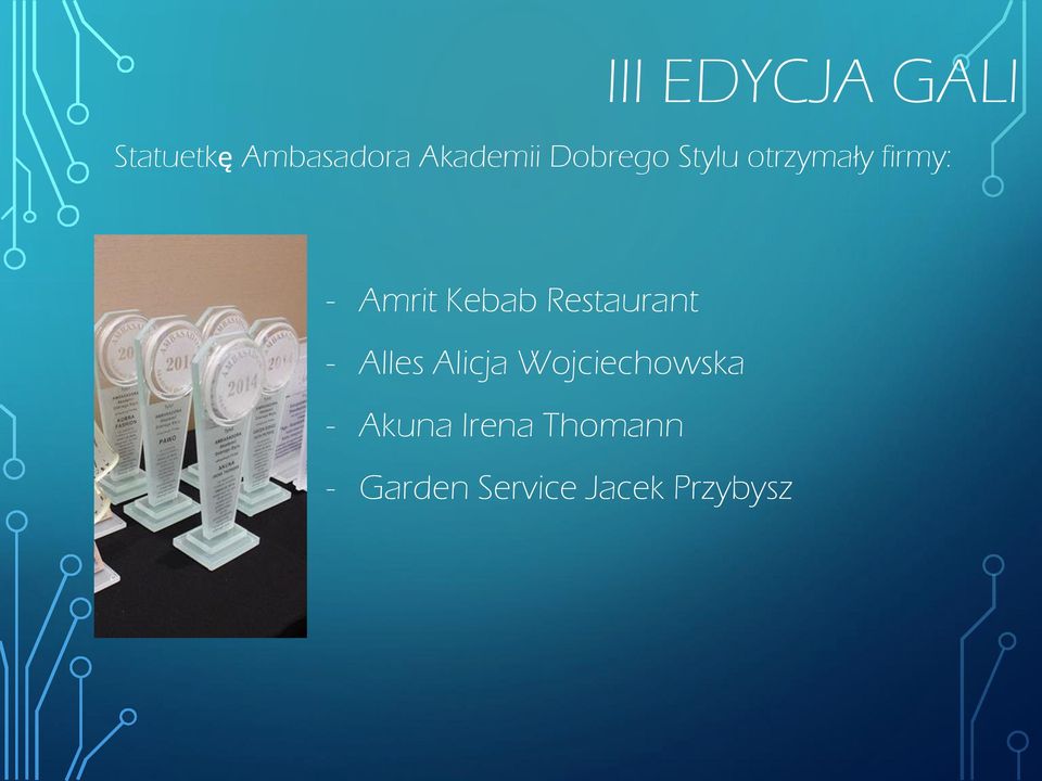 Restaurant - Alles Alicja Wojciechowska -