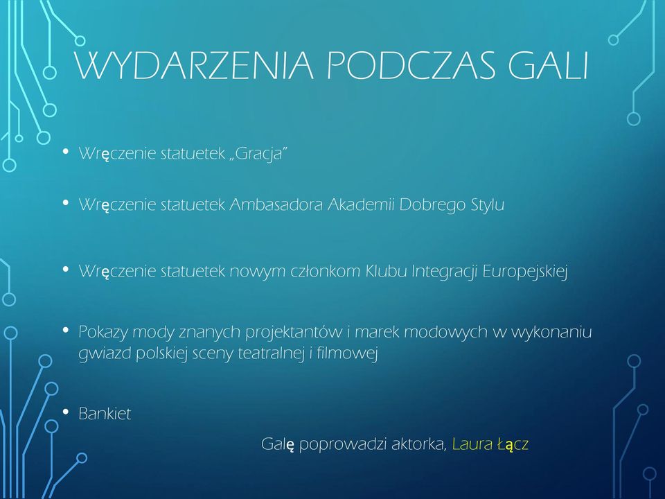 Integracji Europejskiej Pokazy mody znanych projektantów i marek modowych w