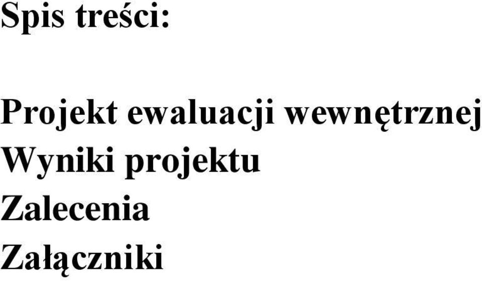 wewnętrznej Wyniki