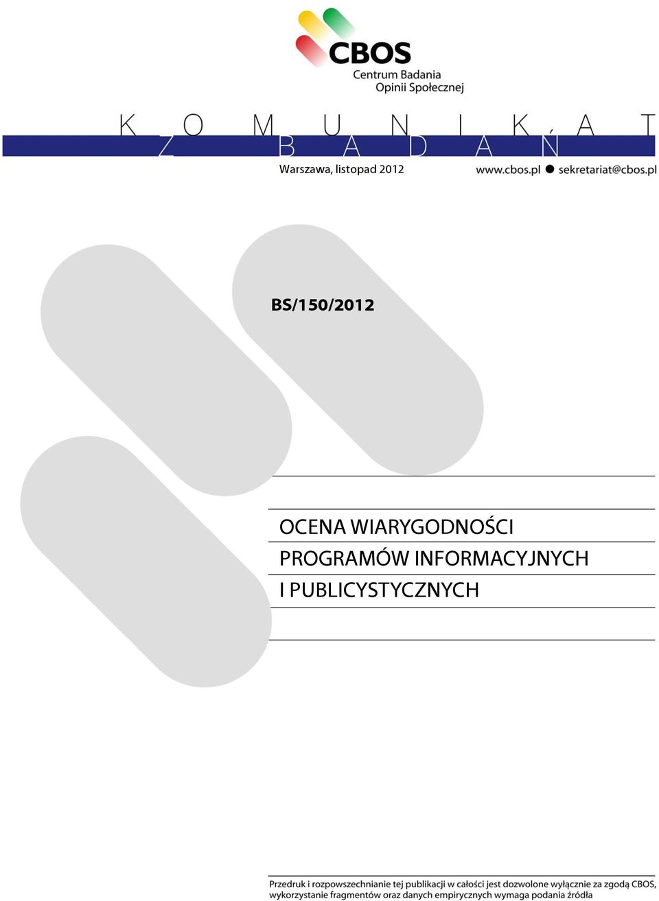 WIARYGODNOŚCI PROGRAMÓW