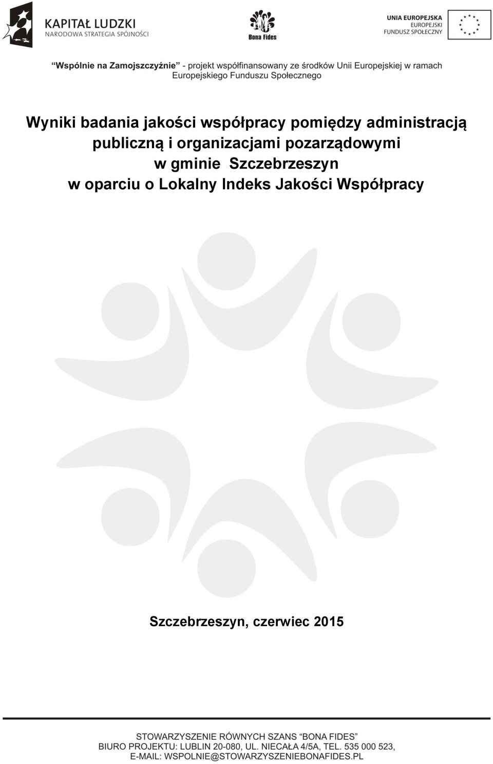 pozarządowymi w gminie Szczebrzeszyn w oparciu o