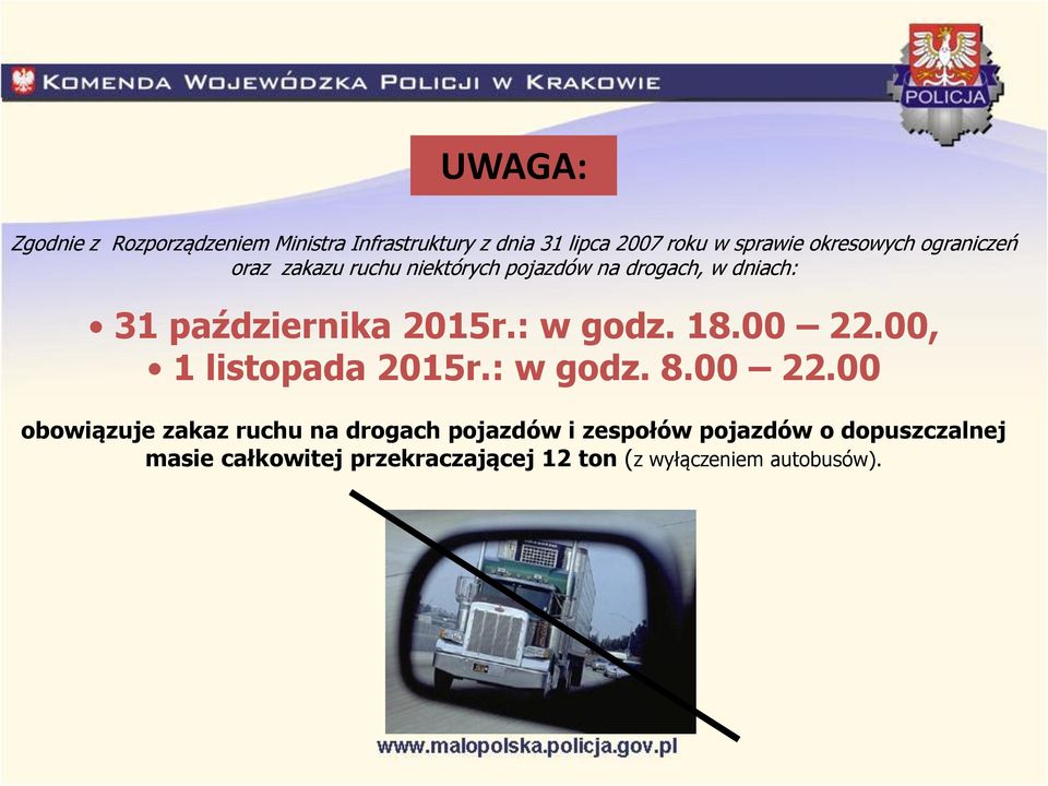 2015r.: w godz. 18.00 22.