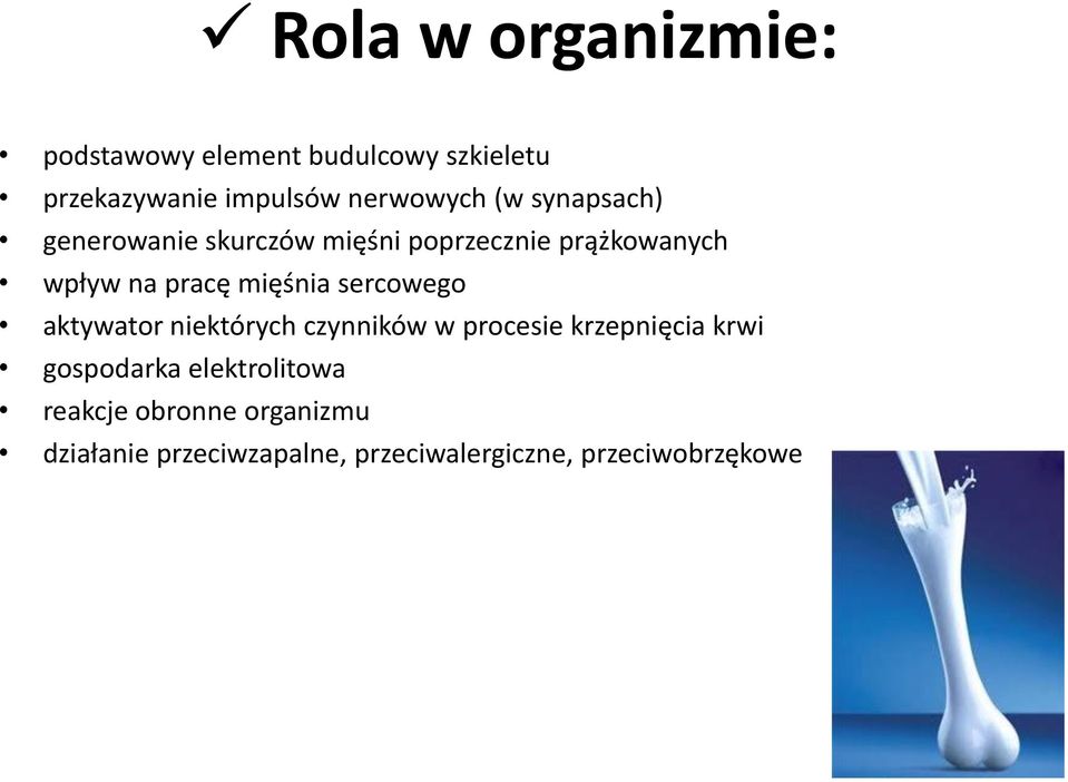 sercowego aktywator niektórych czynników w procesie krzepnięcia krwi gospodarka