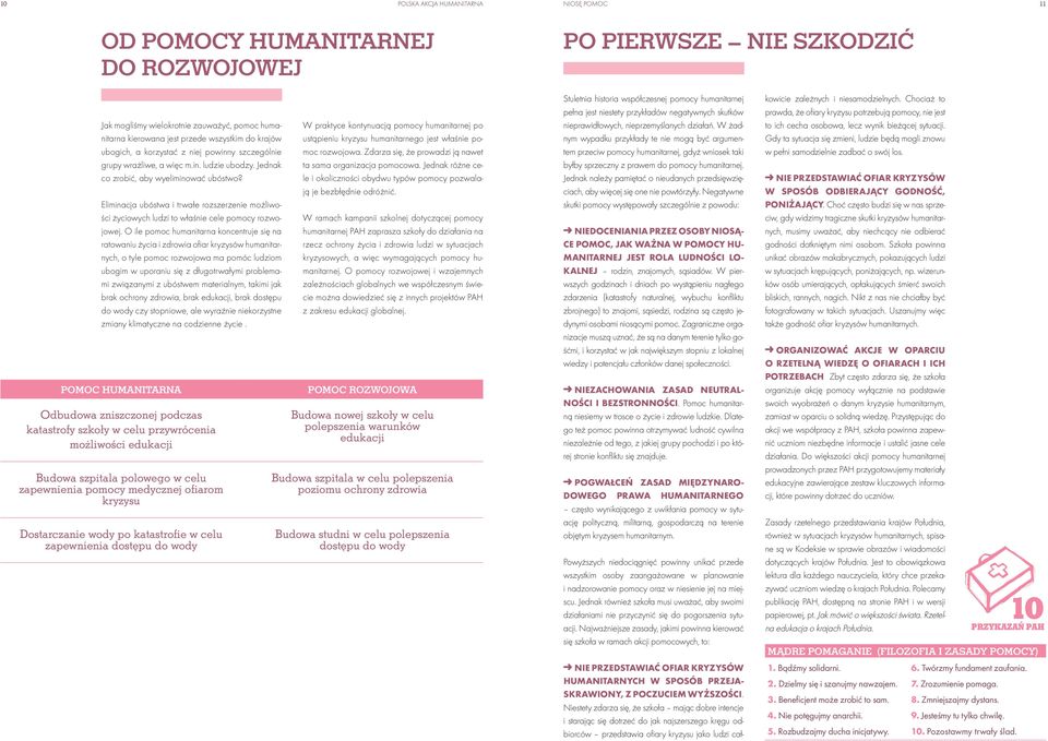 Eliminacja ubóstwa i trwałe rozszerzenie możliwości życiowych ludzi to właśnie cele pomocy rozwojowej.