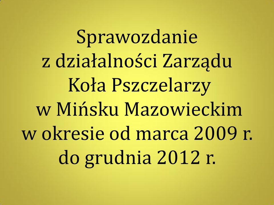Mińsku Mazowieckim w okresie
