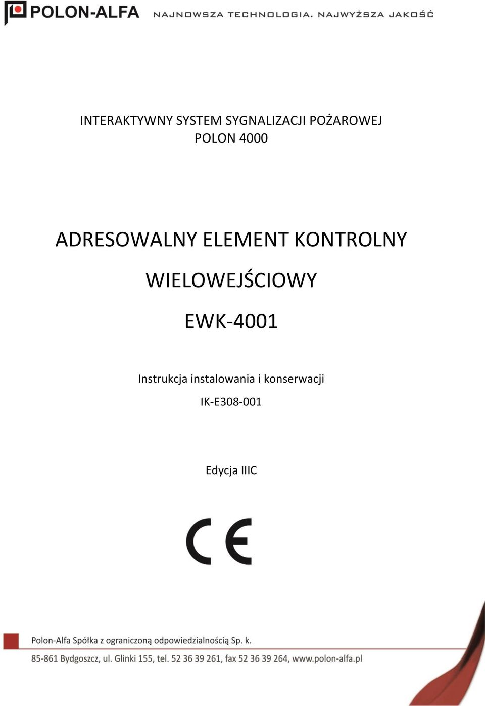WIELOWEJŚCIOWY EWK-4001 Instrukcja