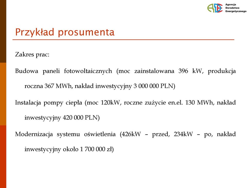 ciepła (moc 120kW, roczne zuycie en.el.