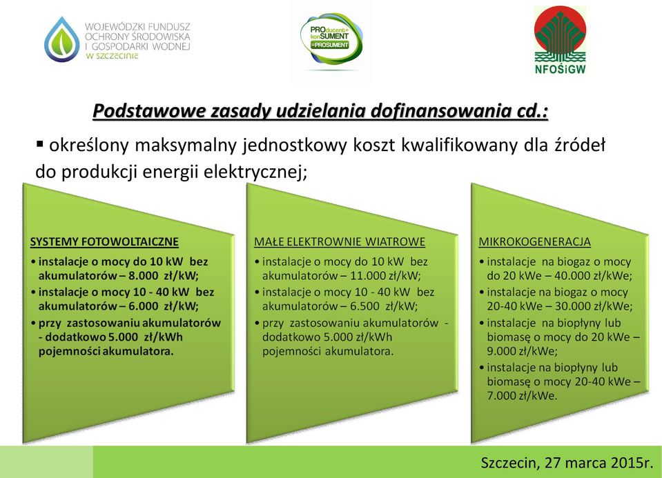 : określony maksymalny jednostkowy