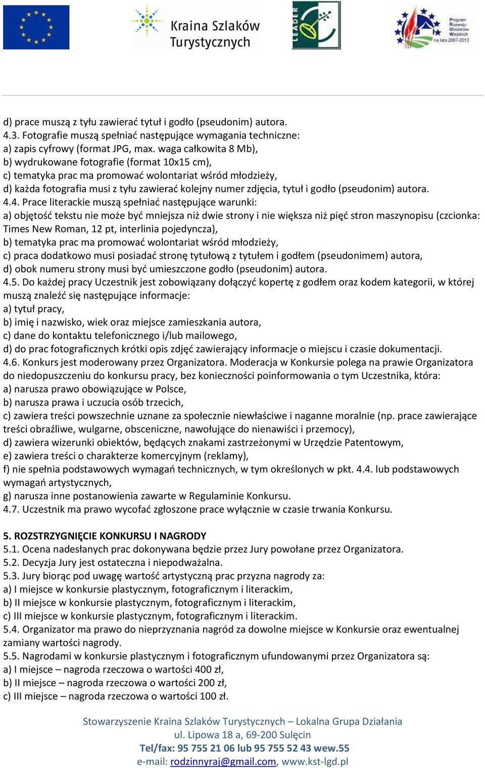 godło (pseudonim) autora. 4.