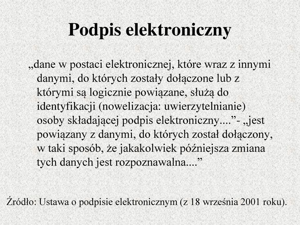 podpis elektroniczny.