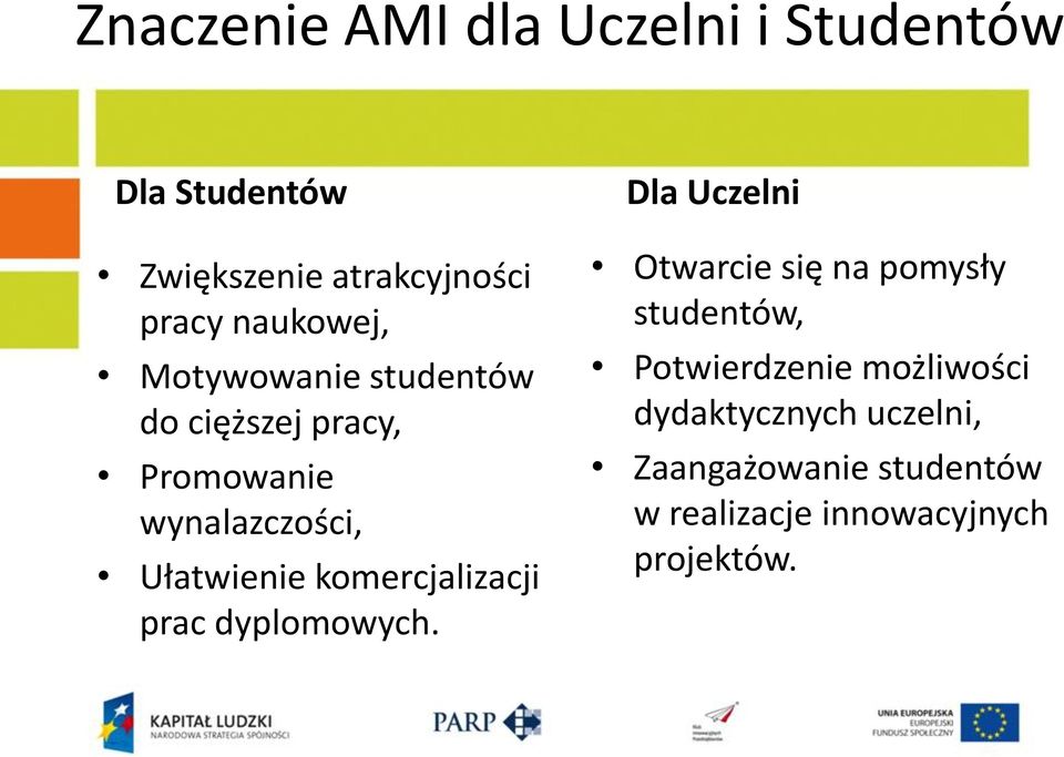 komercjalizacji prac dyplomowych.