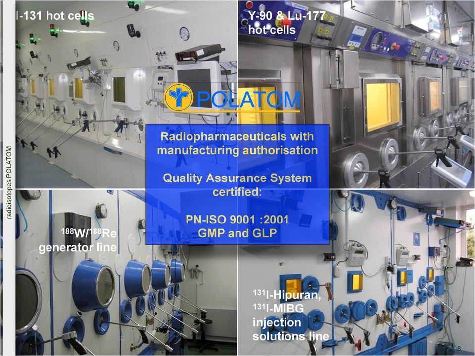 Assurance System certified: PN-ISO 9001 :2001 GMP and GLP 131 I-Hipuran, 131