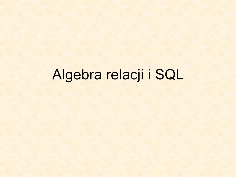 SQL