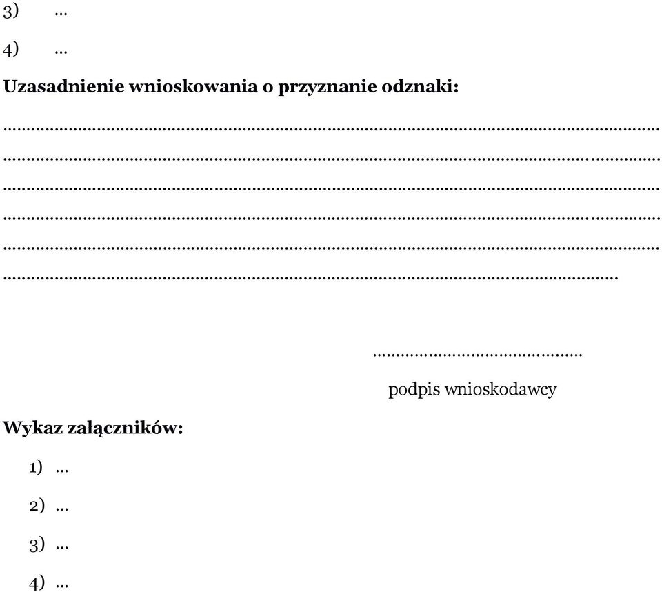 .................... podpis