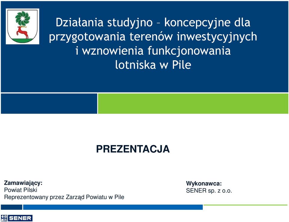 Pile PREZENTACJA Zamawiający: Powiat Pilski