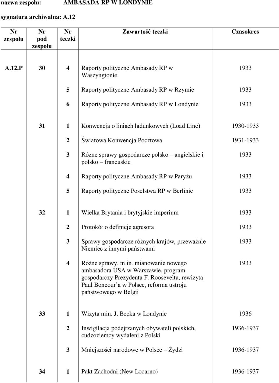 Konwencja Pocztowa 9-9 Różne sprawy gosarcze polsko angielskie i polsko francuskie 9 Raporty polityczne Ambasady RP w Paryżu 9 Raporty polityczne Poselstwa RP w Berlinie 9 Wielka Brytania i