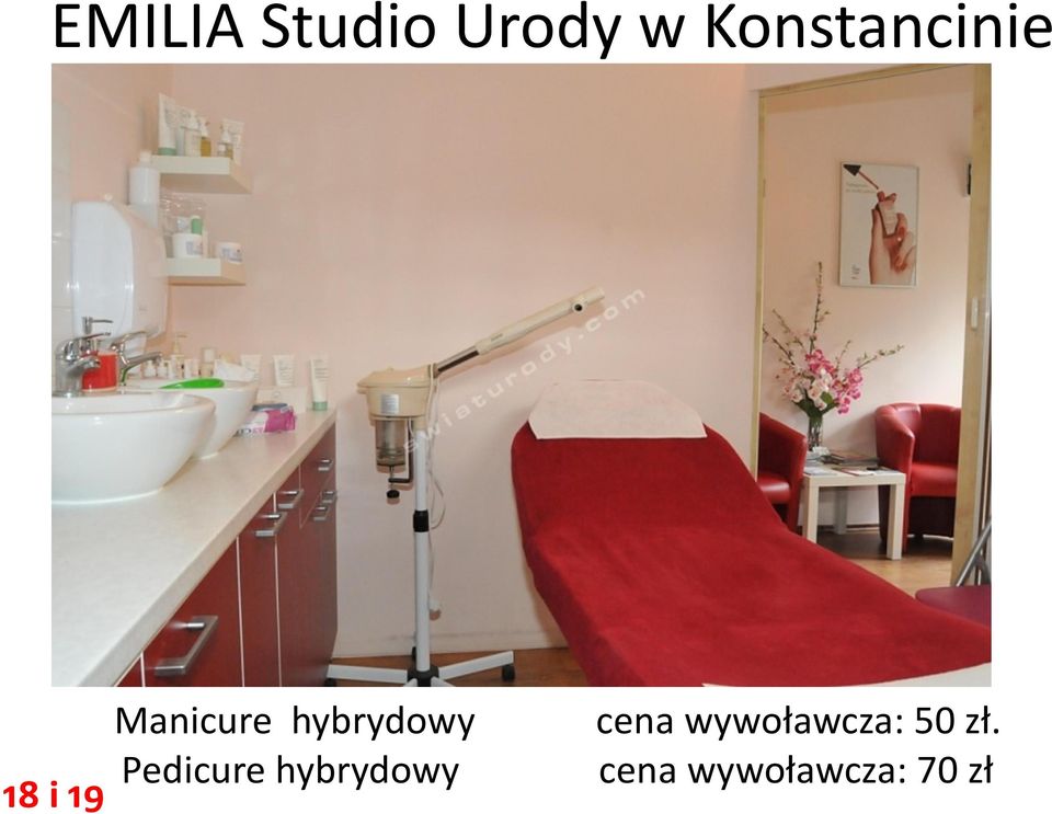 Pedicure hybrydowy 18 i 19 cena