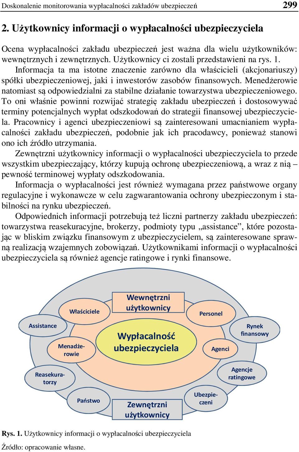 Użytkownicy ci zostali przedstawieni na rys. 1. Informacja ta ma istotne znaczenie zarówno dla właścicieli (akcjonariuszy) spółki ubezpieczeniowej, jaki i inwestorów zasobów finansowych.