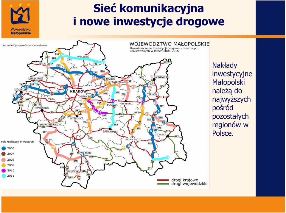inwestycyjne Małopolski należą do