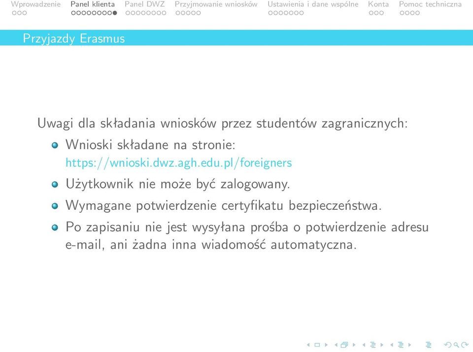 pl/foreigners Użytkownik nie może być zalogowany.