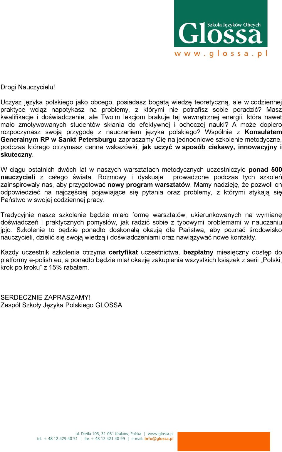 A może dopiero rozpoczynasz swoją przygodę z nauczaniem języka polskiego?