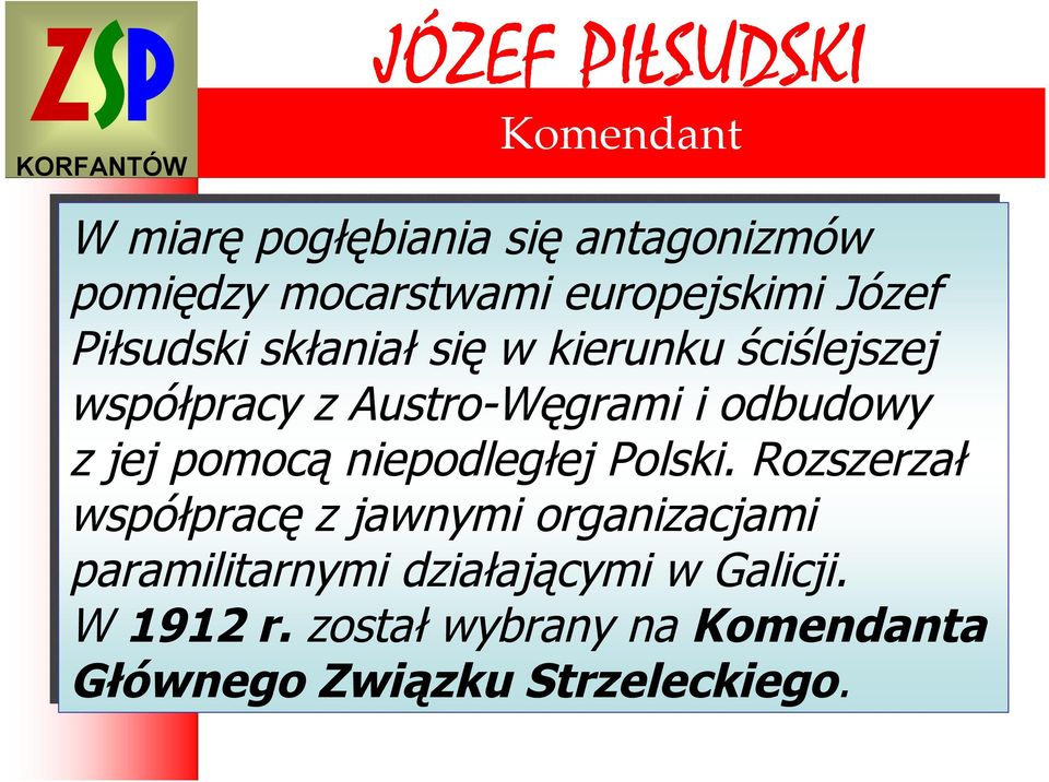 pomocą niepodległej Polski.