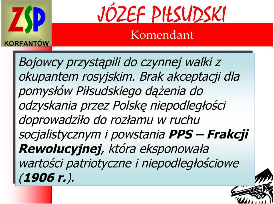 niepodległości doprowadziło do rozłamu w ruchu socjalistycznym i i powstania