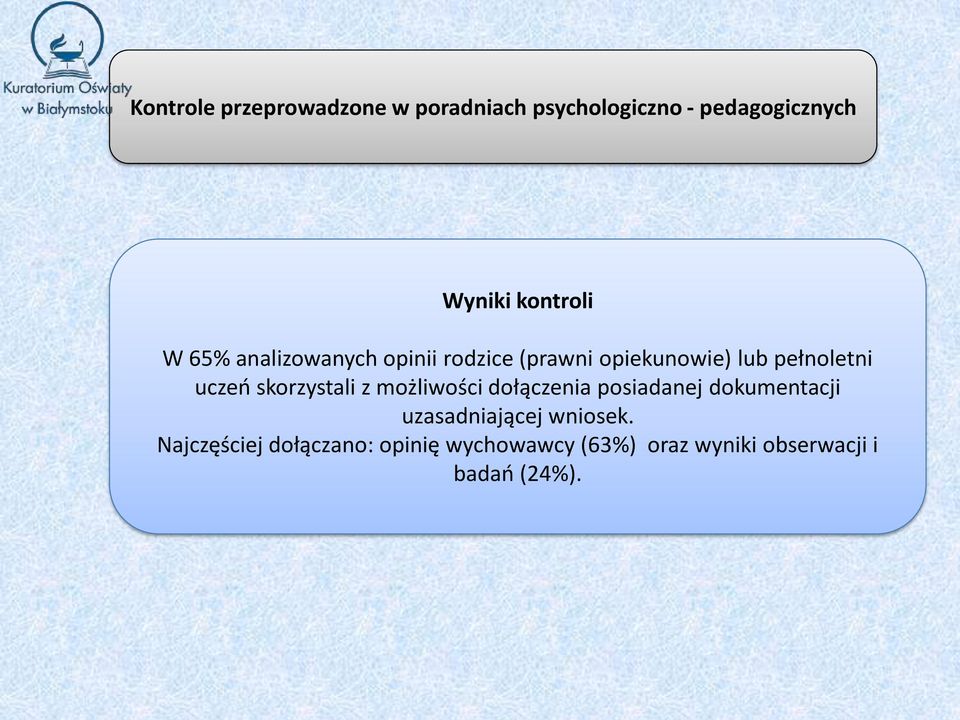 dołączenia posiadanej dokumentacji uzasadniającej wniosek.