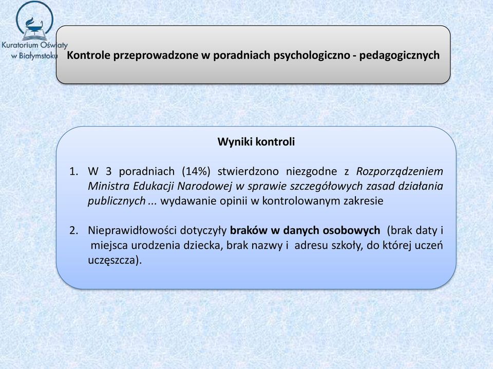 w sprawie szczegółowych zasad działania publicznych.