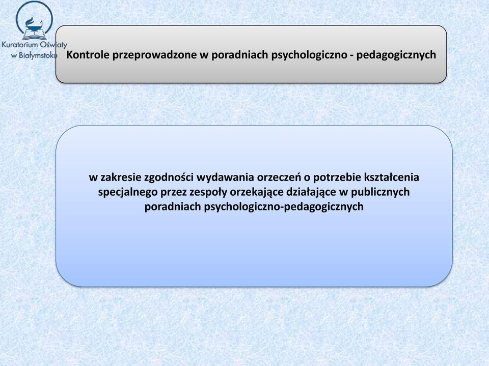 zespoły orzekające działające w