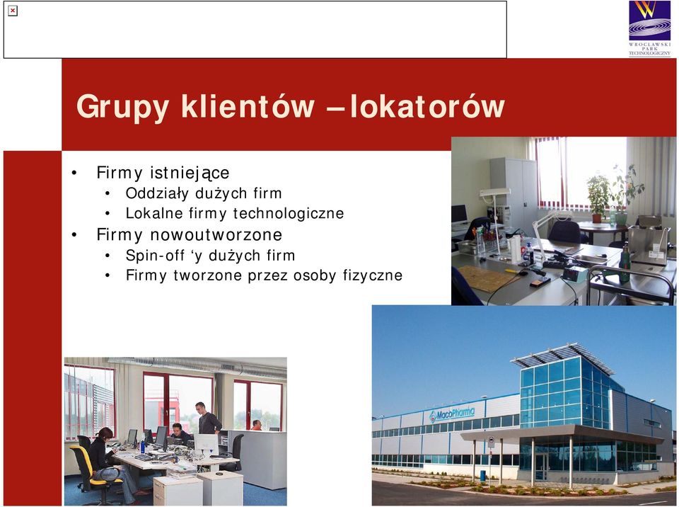 technologiczne Firmy nowoutworzone