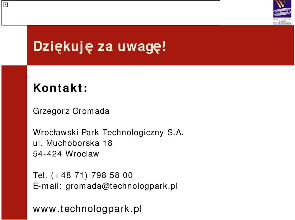 Technologiczny S.A. ul.