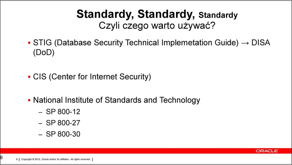 (DoD) CIS (Center for Internet Security) National Institute