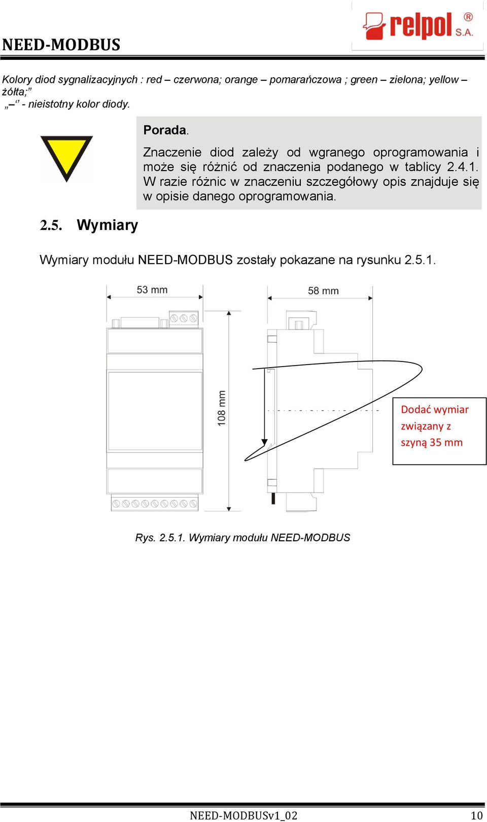 W razie różnic w znaczeniu szczegółowy opis znajduje się w opisie danego oprogramowania.