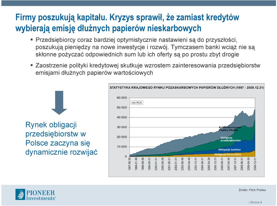 są do przyszłości, poszukują pieniędzy na nowe inwestycje i rozwój.