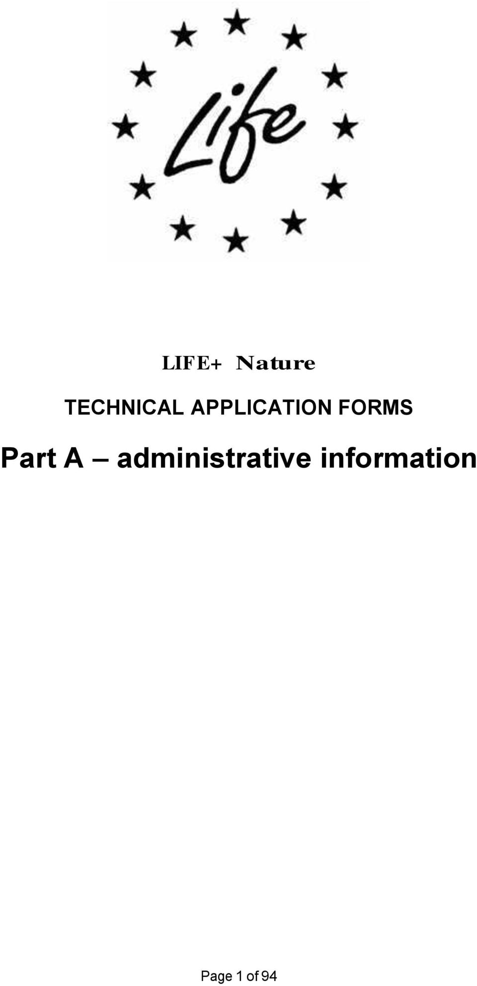 FORMS Part A