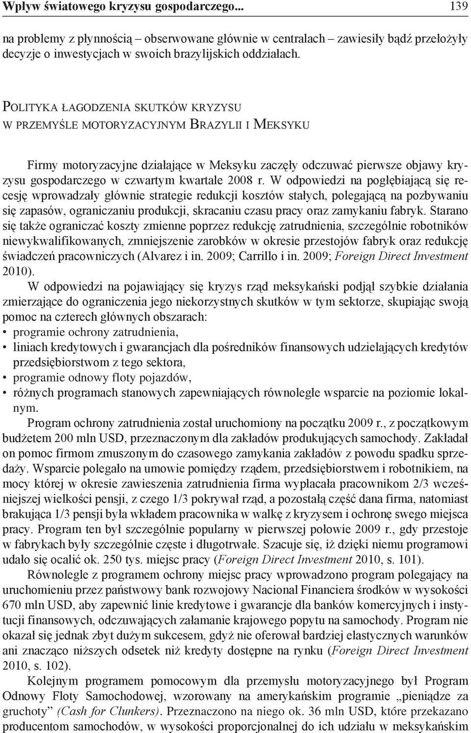 gospodarczego w czwartym kwartale 2008 r.