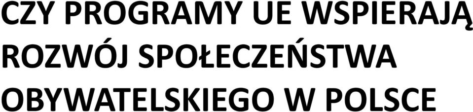 SPOŁECZEŃSTWA