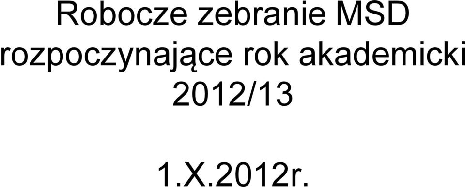 rozpoczynające