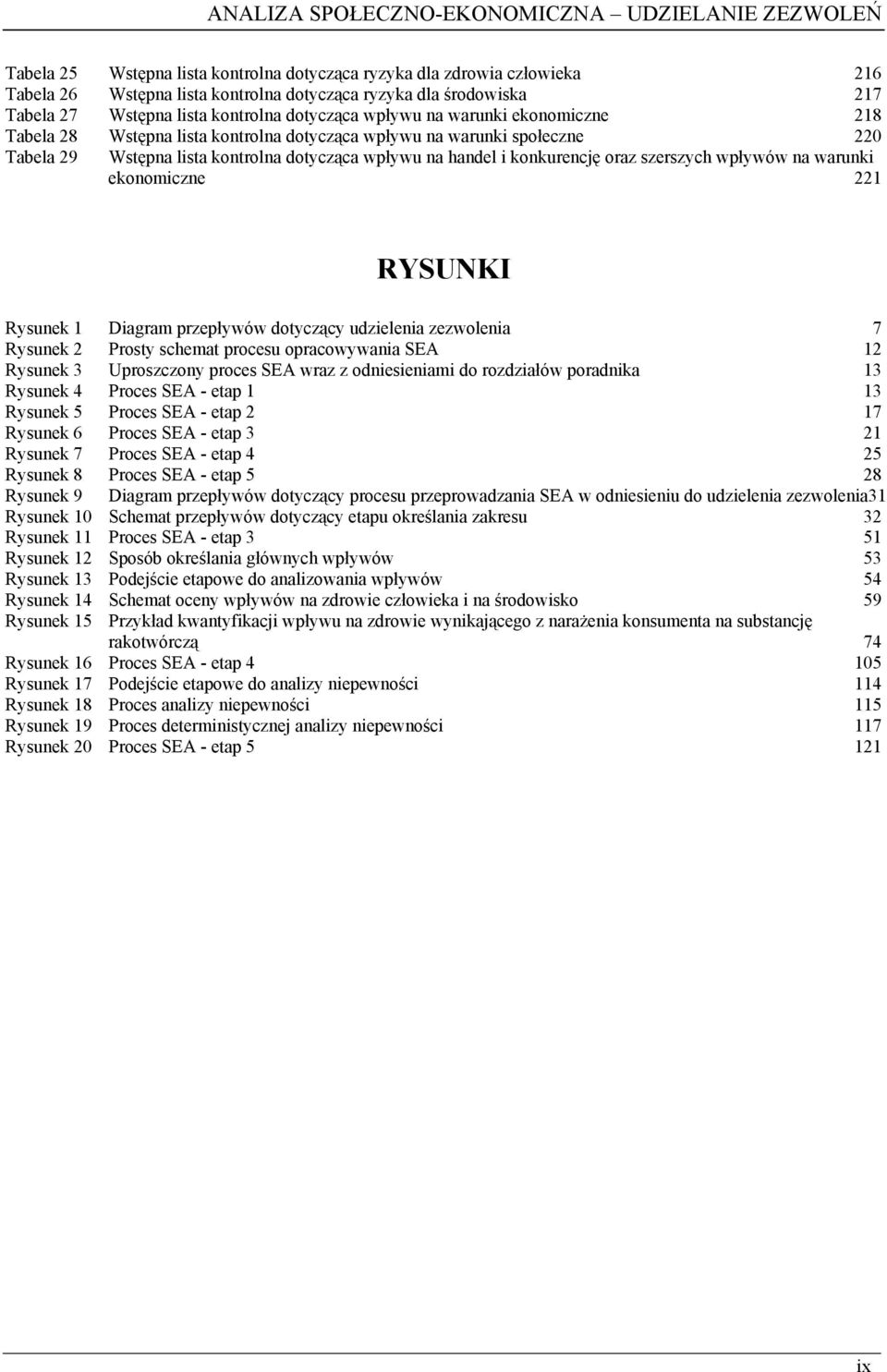 wpływu na handel i konkurencję oraz szerszych wpływów na warunki ekonomiczne 221 RYSUNKI Rysunek 1 Diagram przepływów dotyczący udzielenia zezwolenia 7 Rysunek 2 Prosty schemat procesu opracowywania