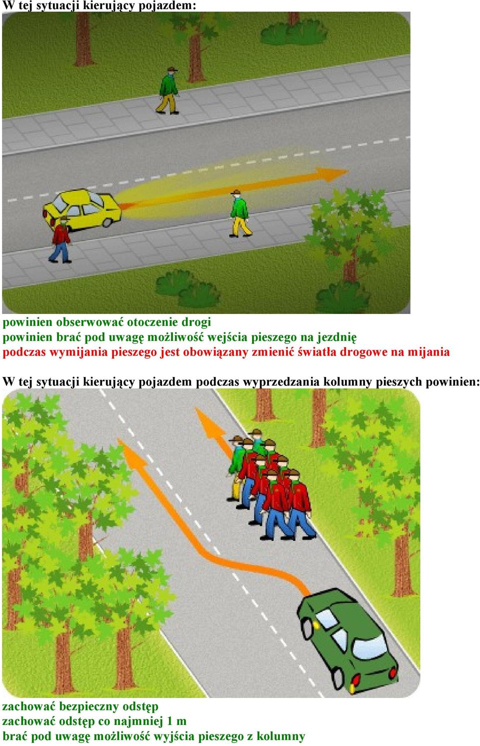 Jaki Odstęp Należy Zachować Podczas Wyprzedzania Motocykla W tej sytuacji, na terenie zabudowanym, kierujący samochodem osobowym