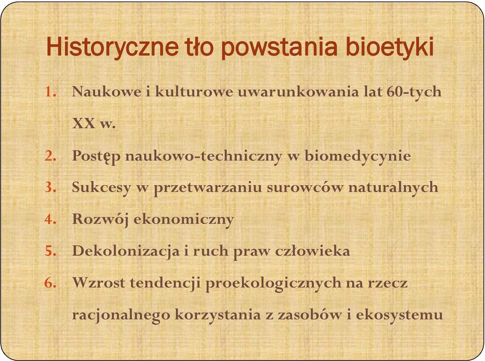 Postęp naukowo-techniczny w biomedycynie 3.